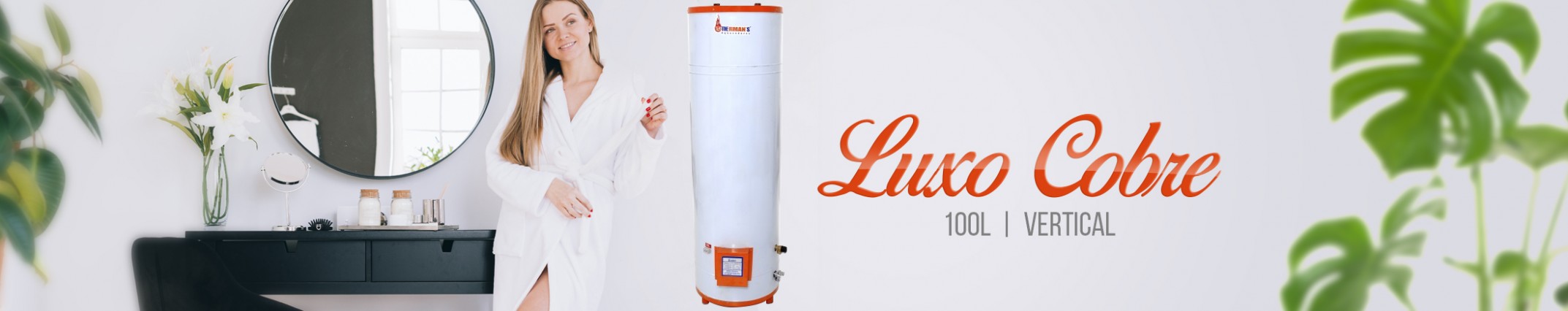 Luxo Cobre 100L Vertical